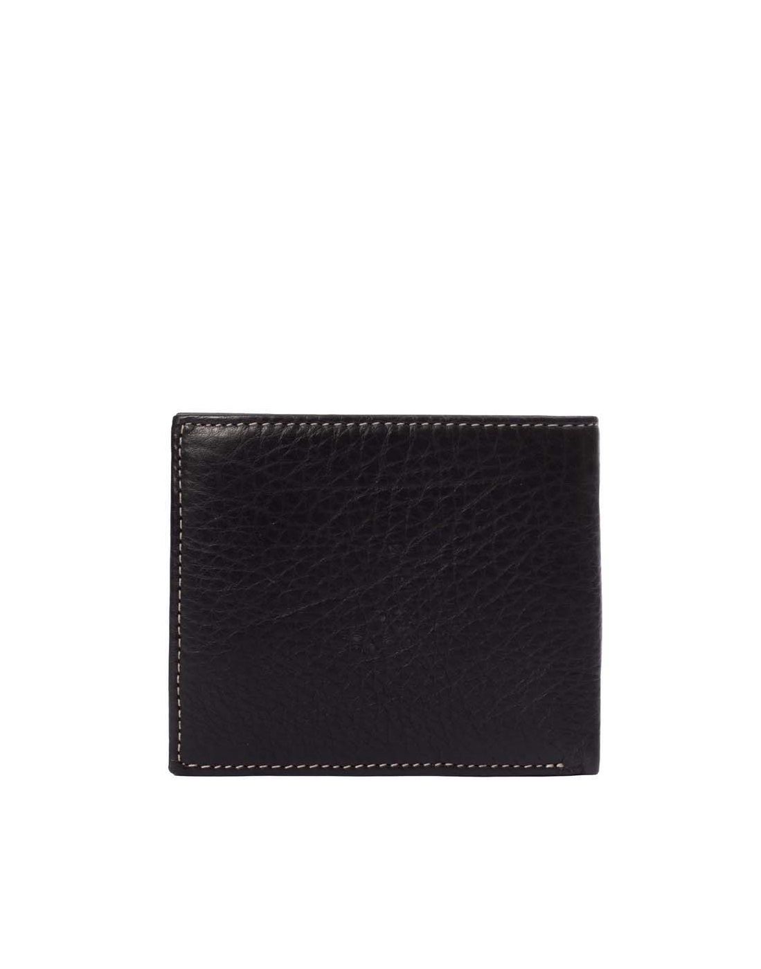 TOMMY HILFIGER  Portafoglio Uomo Pelle Nera Tommy Hilfiger Novità
