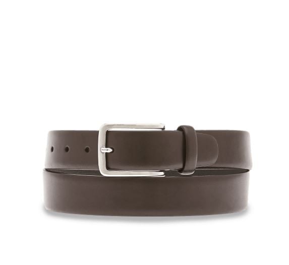 THE BRIDGE  Cintura di Pelle Nera Elegante THE BRIDGE per Uomo - Accessorio 3,5cm Online