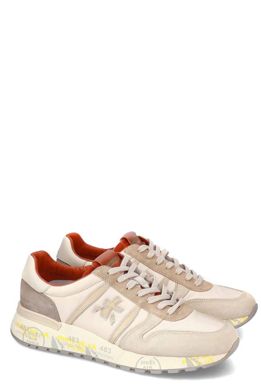PREMIATA  Sneakers in Pelle Uomo PREMIATA LANDERVAR Multicolor Vendite Flash