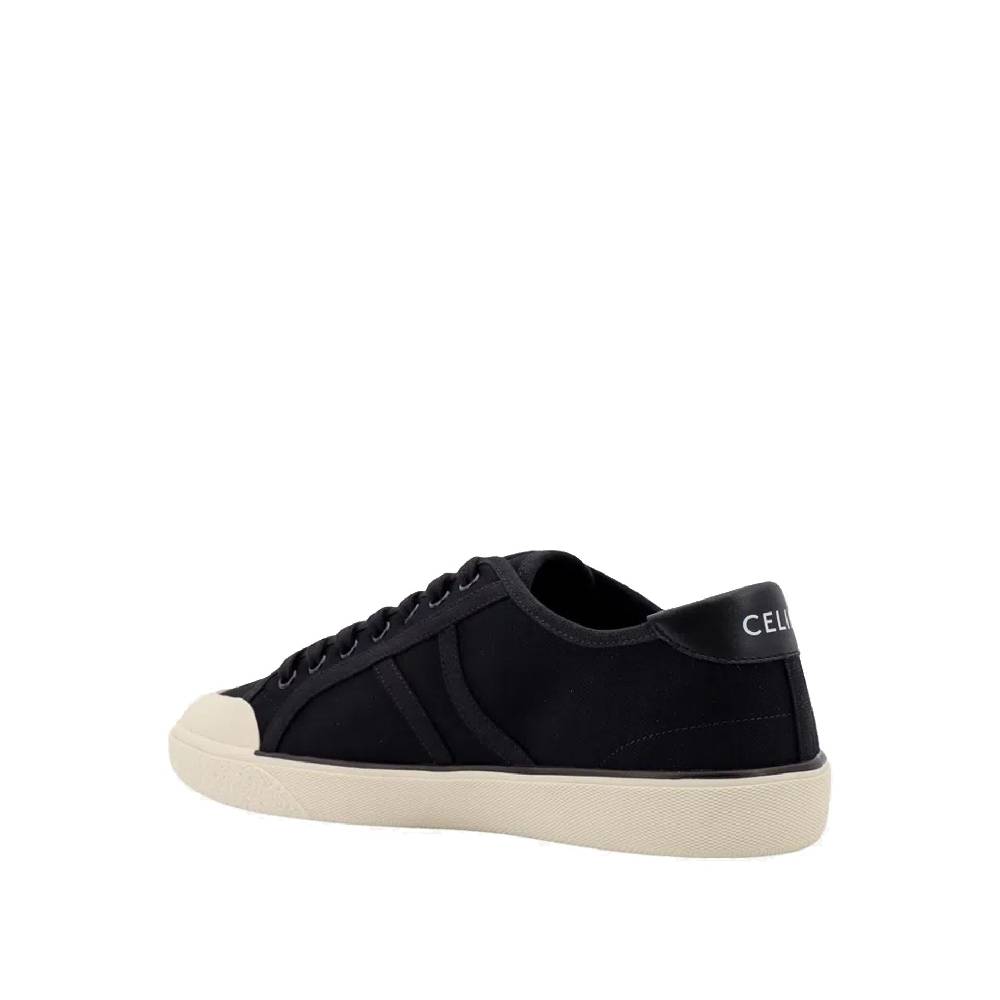 CELINE  Sneakers Uomo Celine Alan in Tela Nera Negozio