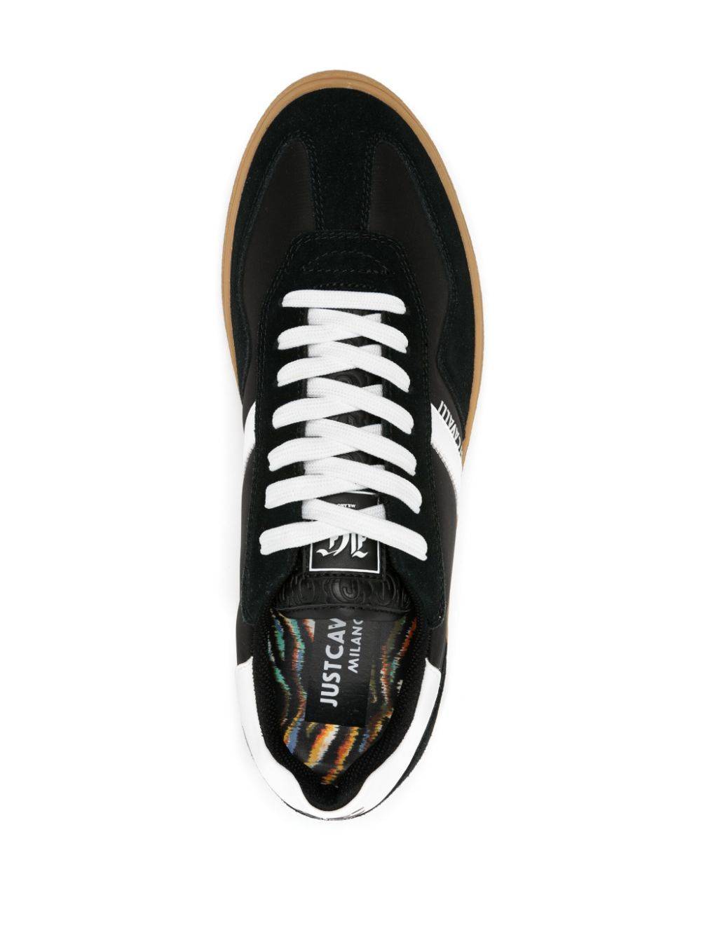 JUST CAVALLI  Sneakers Uomo Just Cavalli Nere - Scarpe Sportive alla Moda In Saldo