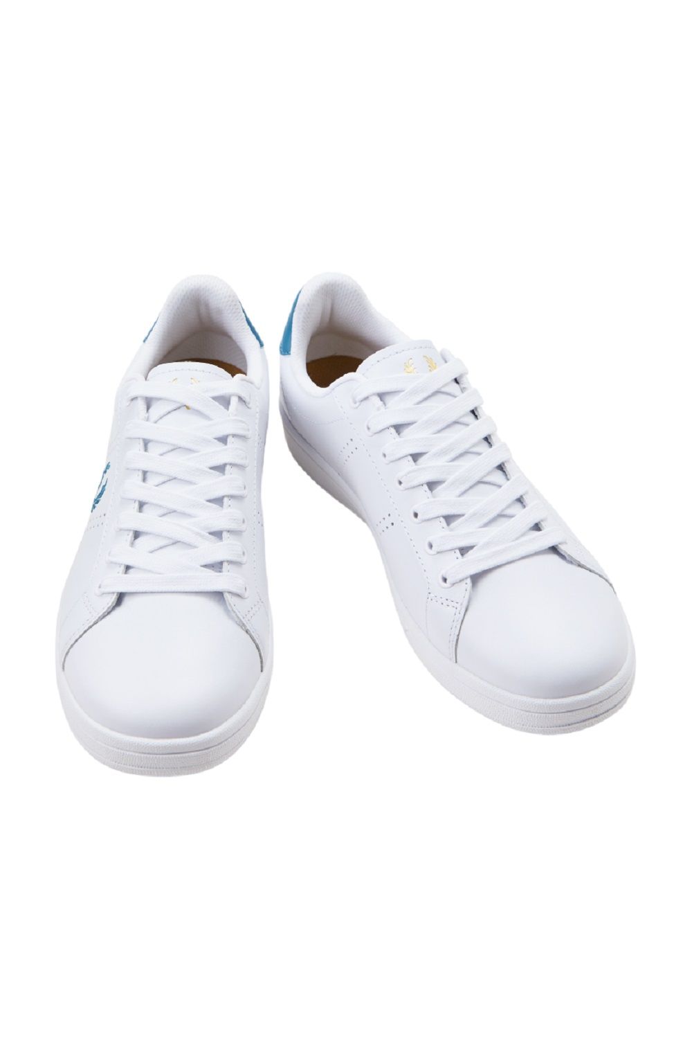 FRED PERRY  Sneakers Bianche in Pelle Fred Perry B721 2025