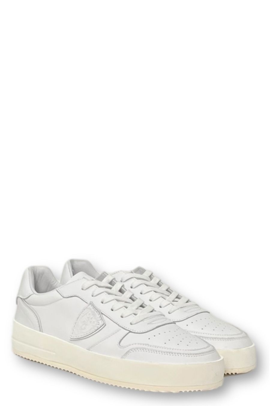 PHILIPPE MODEL  Sneakers Philippe Model in Pelle Bianca - VNLUV001 Nuovo