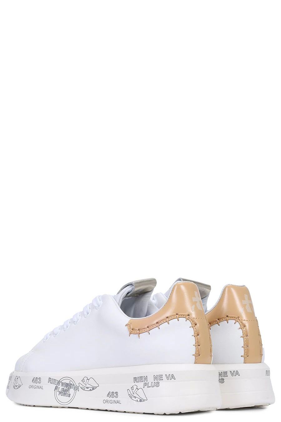 PREMIATA  Sneakers di Pelle Multicolore Premiata BELLEVAR6711 per Donne Fino Al -60%