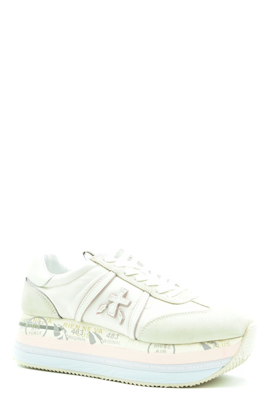 PREMIATA  Sneakers di Pelle Multicolore PREMIATA BETHVAR6234 per Donna Prezzo Ridotto
