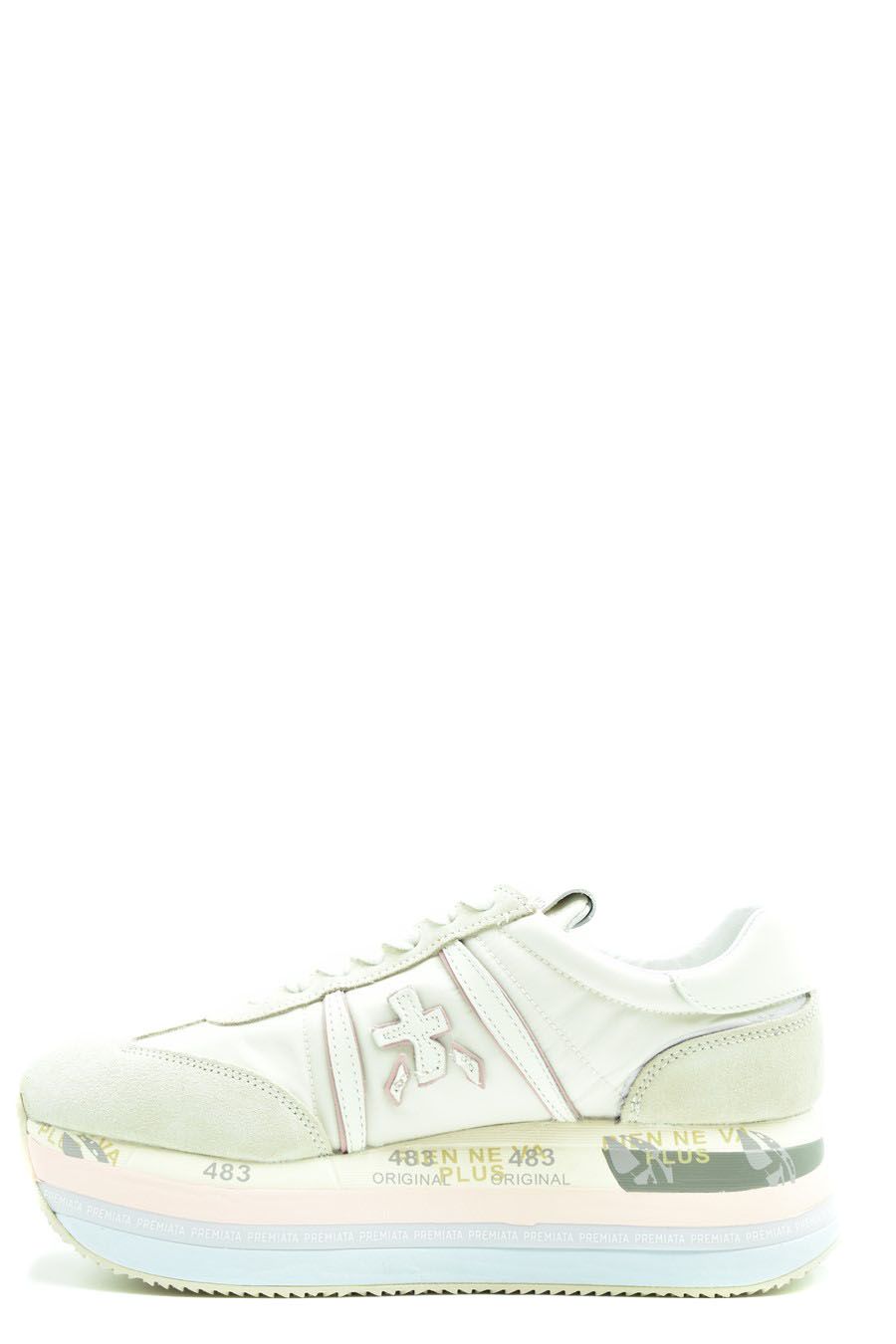 PREMIATA  Sneakers di Pelle Multicolore PREMIATA BETHVAR6234 per Donna Prezzo Ridotto