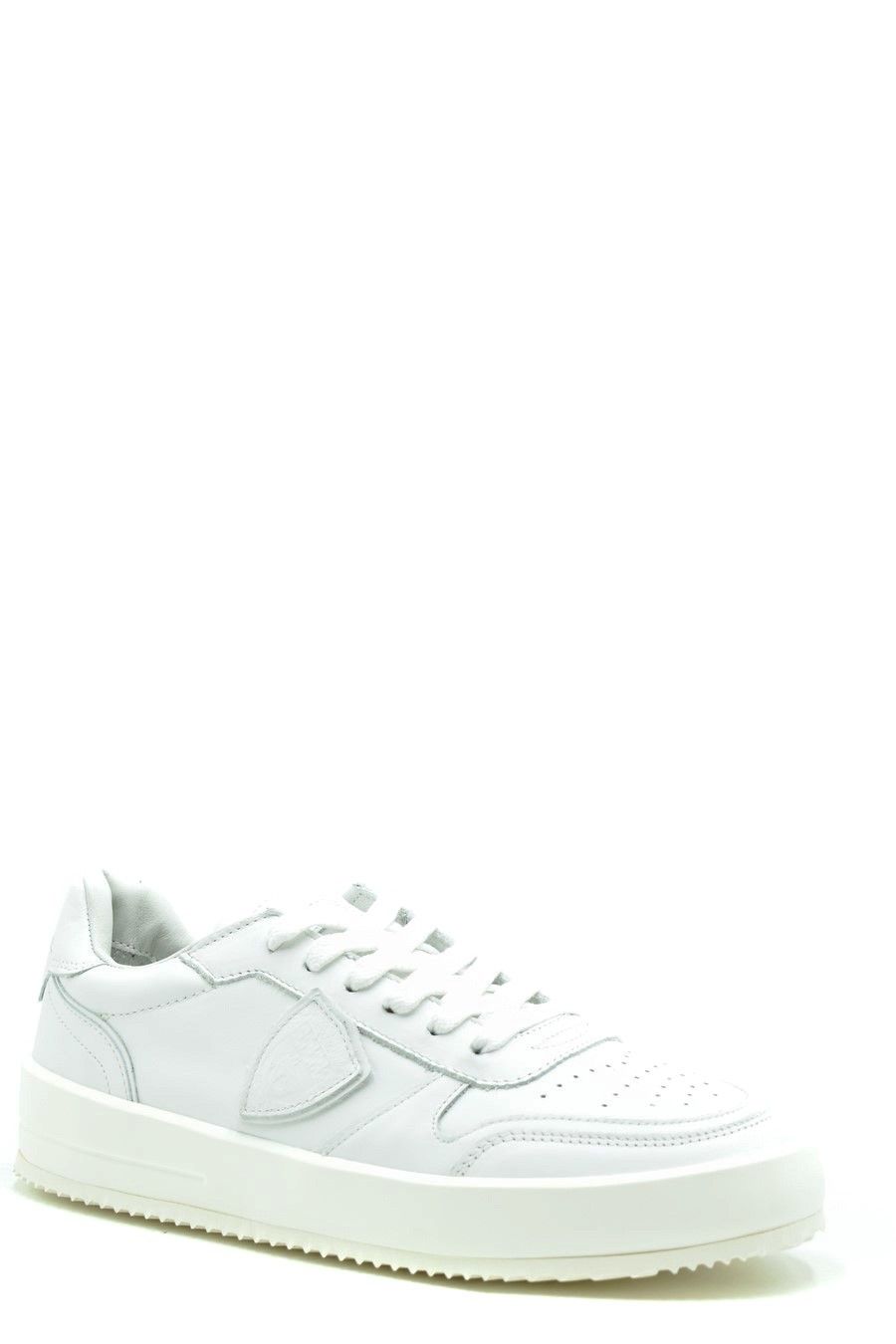 PHILIPPE MODEL  Sneakers Philippe Model in Pelle Bianca da Donna
