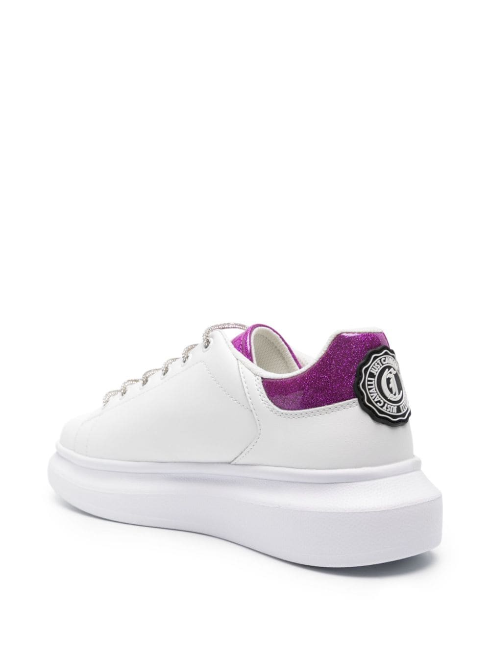 JUST CAVALLI  Sneakers Bianche Just Cavalli da Donna Presa
