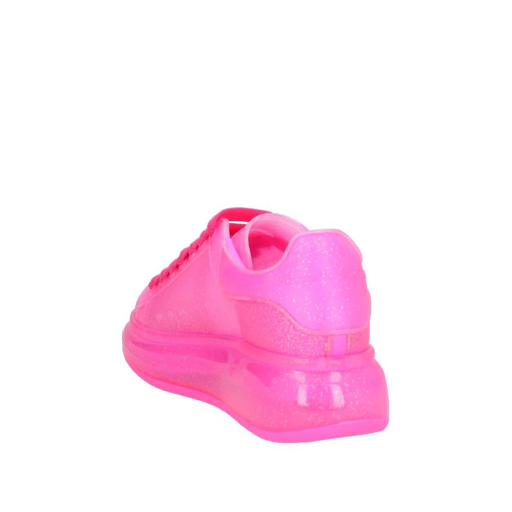 ALEXANDER MCQUEEN  Sneakers Oversize Glitter Rosa di Alexander McQueen Sconto