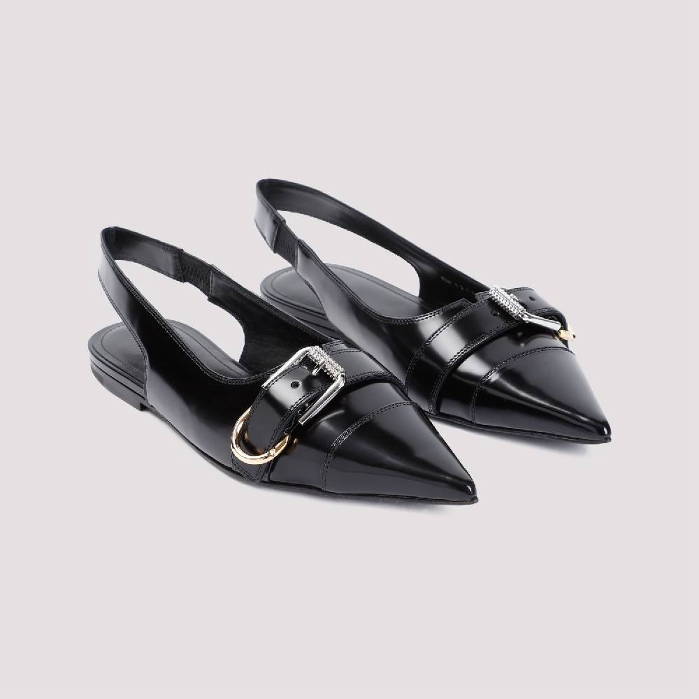 GIVENCHY  Ballerine Givenchy in Pelle di Vitello Nera Online