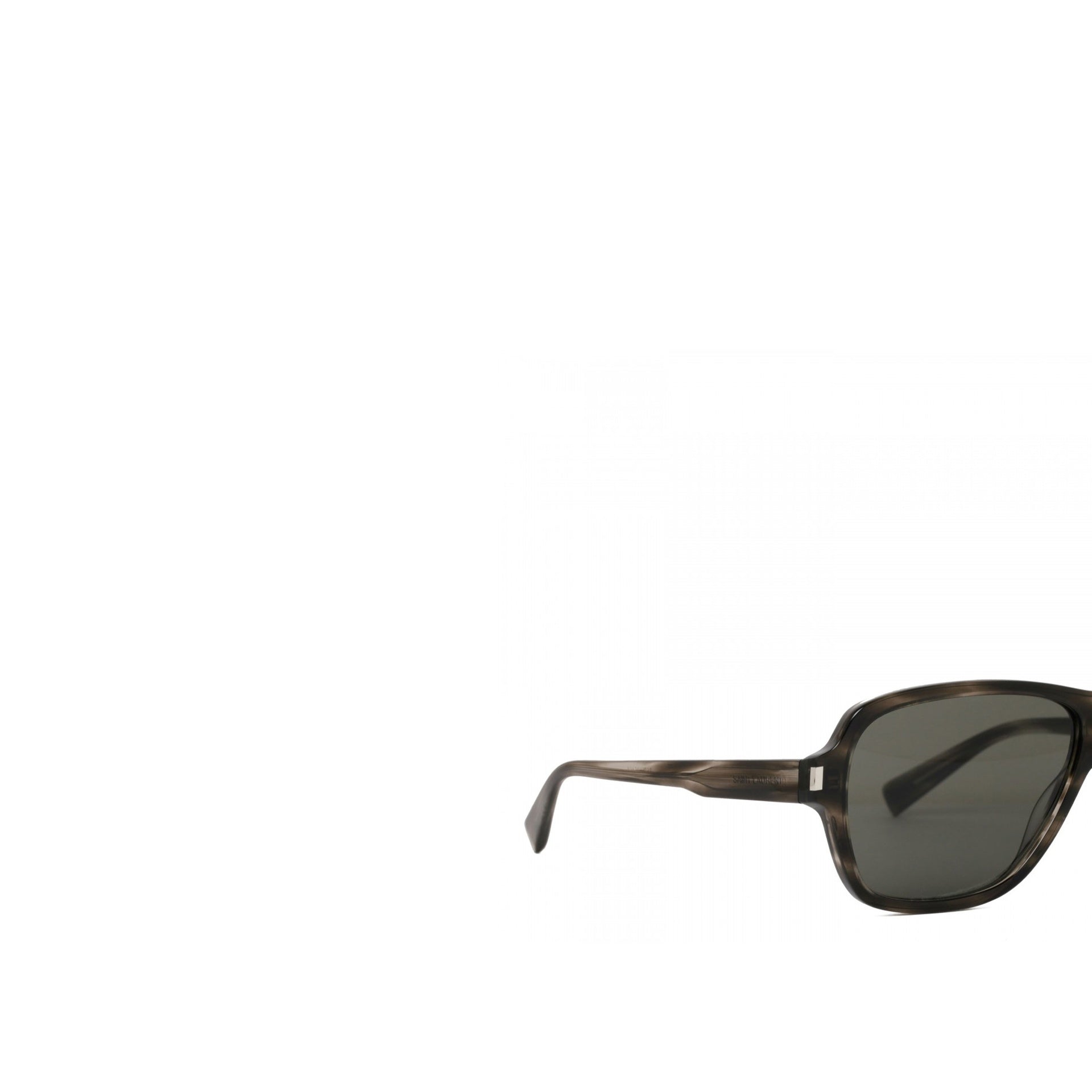 SAINT LAURENT  Occhiali da Sole Aviatore Grigi in Acetato Saint Laurent Fino Al -60%