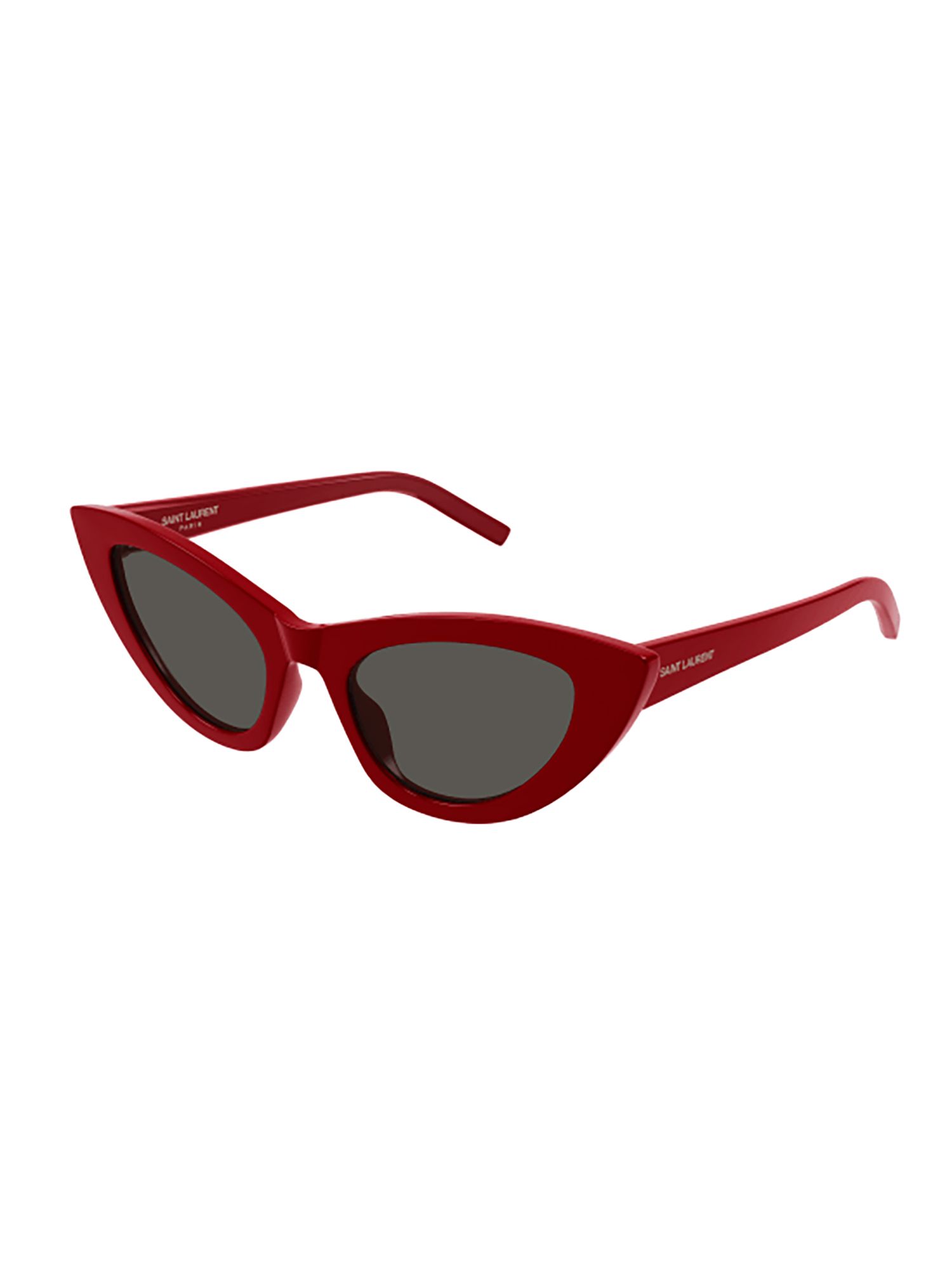 SAINT LAURENT  Occhiali da Sole Saint Laurent SL 213 Lily in Acetato Rosso - Donna Affare Del Giorno