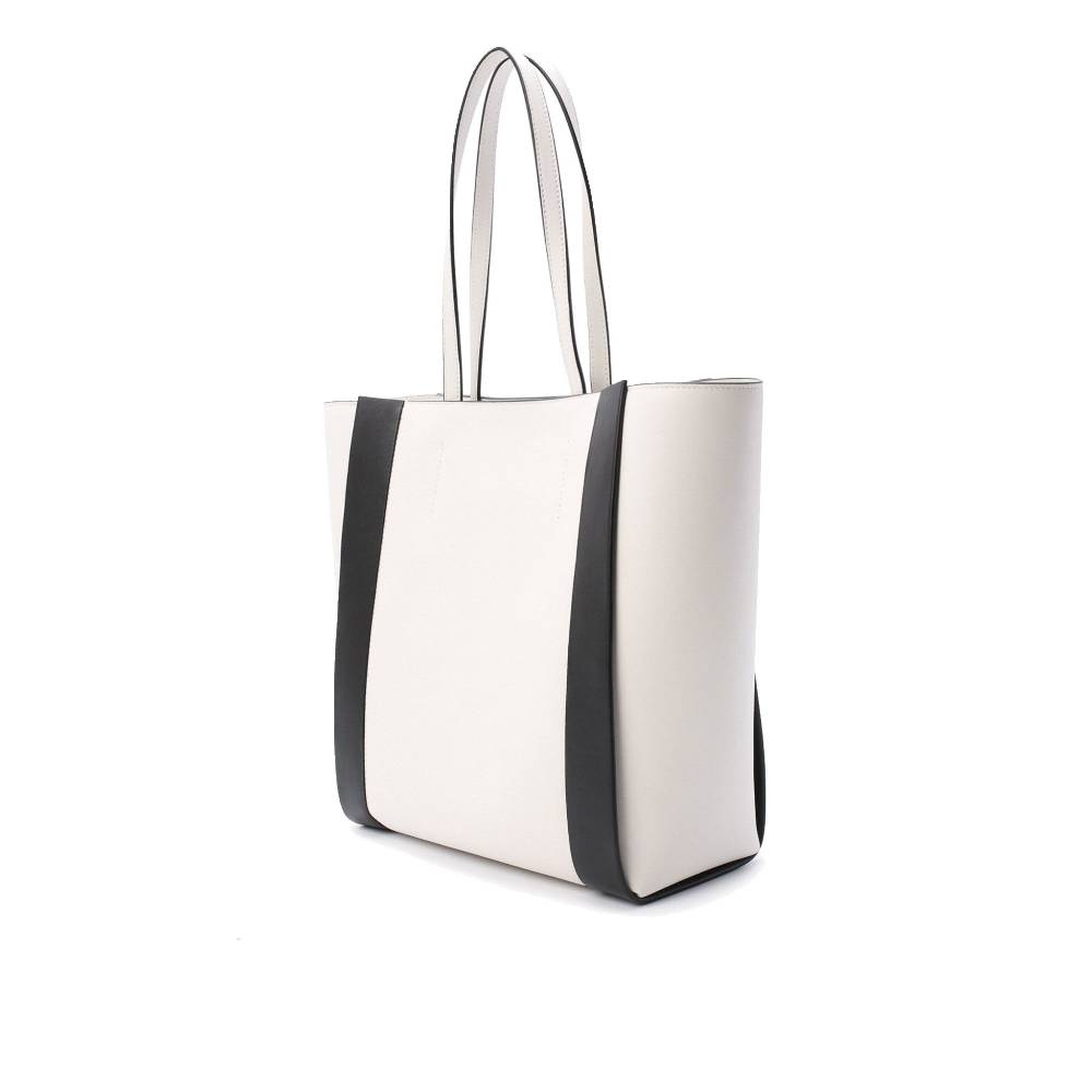 ALEXANDER MCQUEEN  Shopper Tote in Pelle di Vitello Bianca Alexander McQueen Offerte