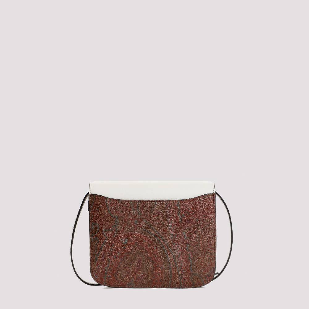 ETRO  Borsa Tracolla ETRO Paisley in Pelle Bianca Negozio