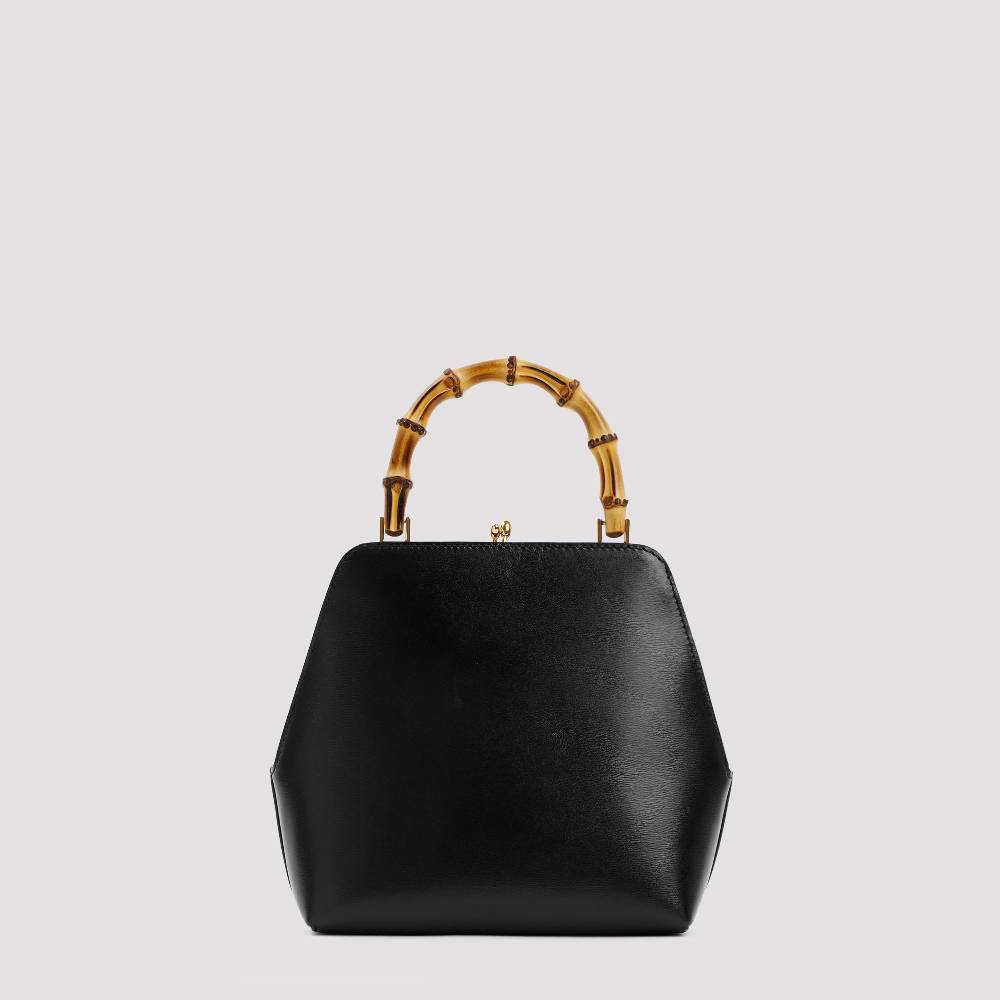 JIL SANDER  Borsa a Spalla Piccola Jil Sander Goji Nera in Pelle Nuova