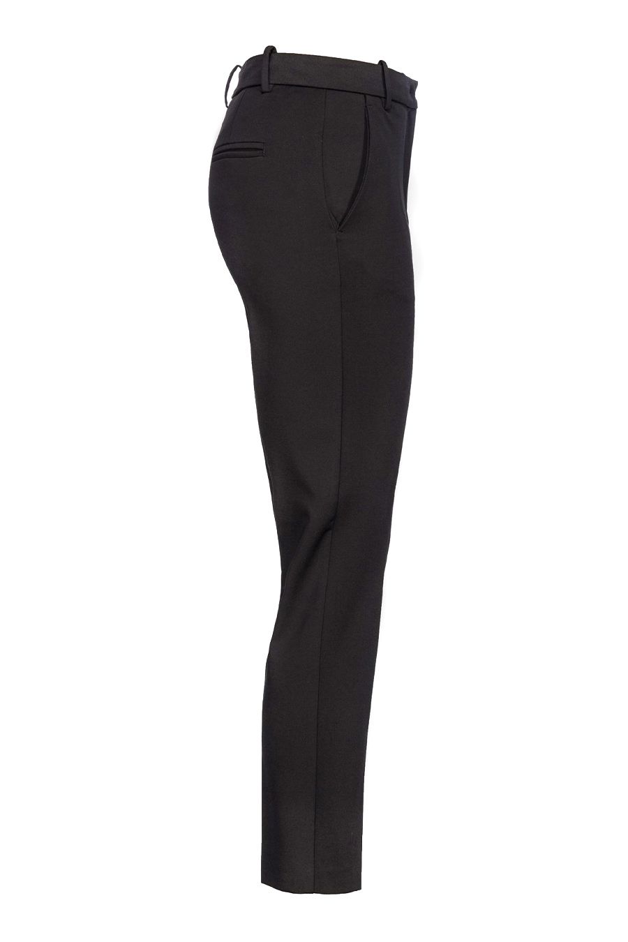 PINKO  Pantaloni Neri in Misto Viscosa PINKO da Donna Sconto