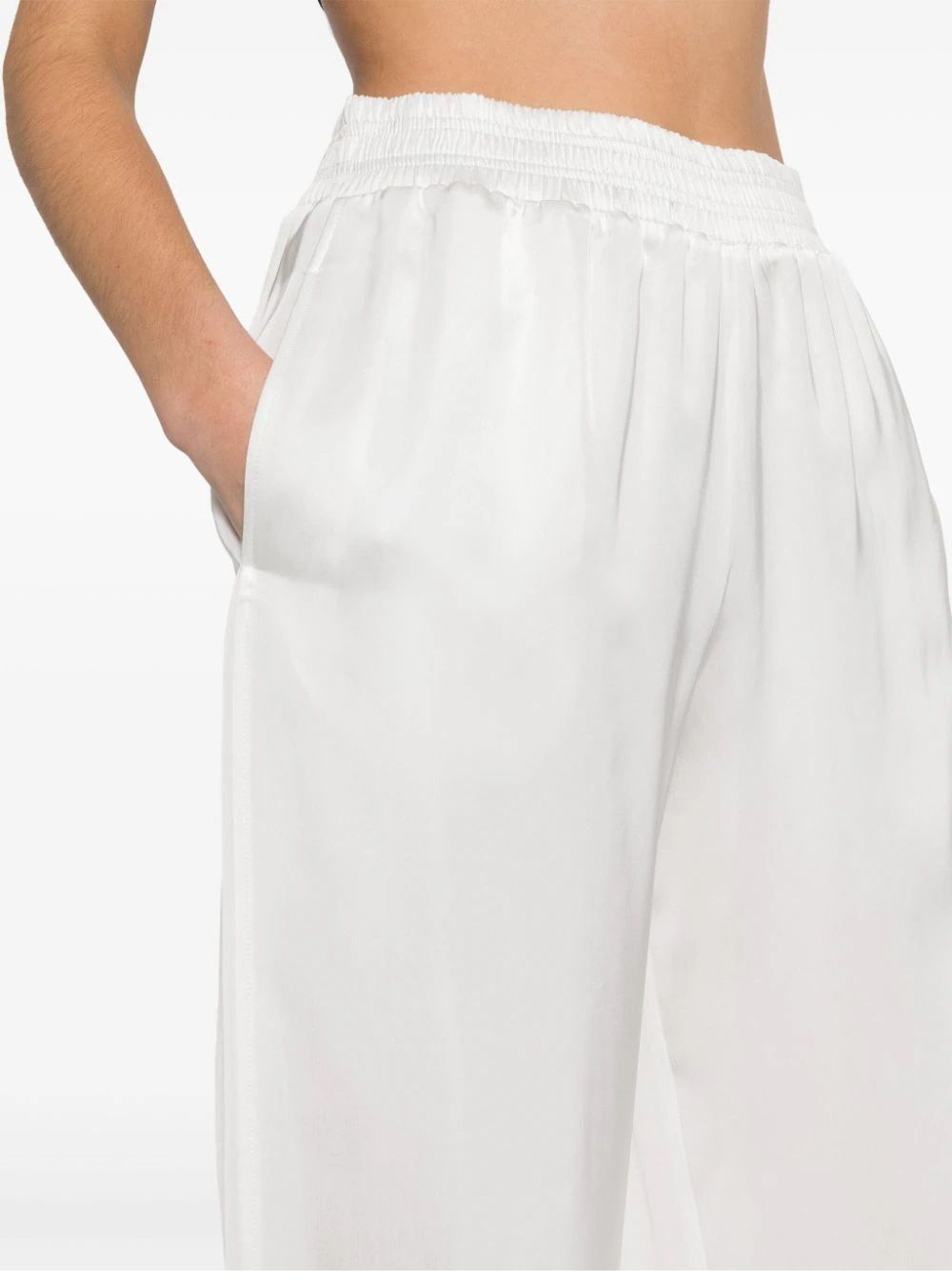 FABIANA FILIPPI  Pantaloni Bianchi da Donna Fabiana Filippi - 100% Viscosa Saldi