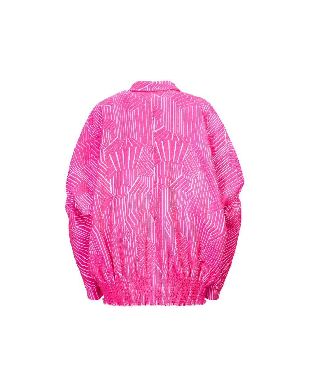 TAKATURNA  Giacca Cinetica Unisex Rosa Impetuoso & Bianco di TAKATURNA Nuova