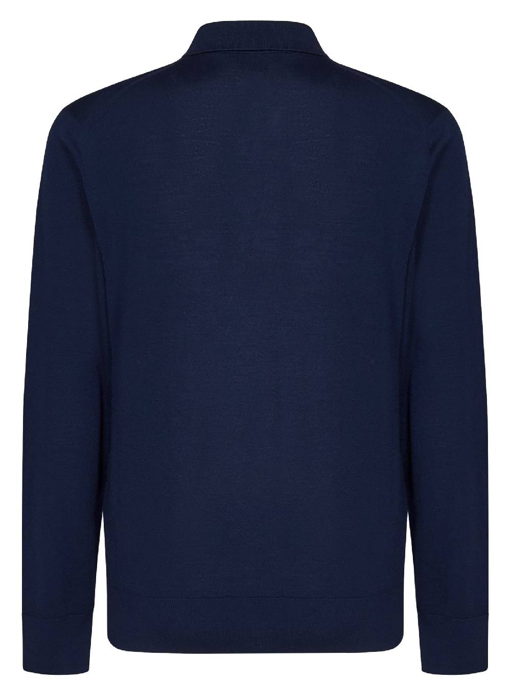SEASE  Polo Uomo SEASE in Lana Vergine Blu Navy Italy