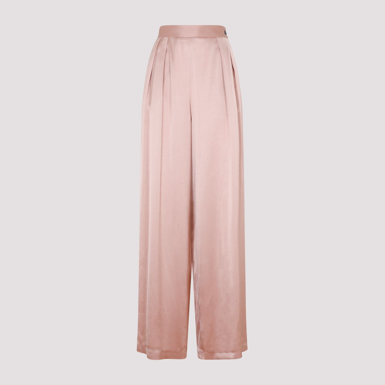 FABIANA FILIPPI  Pantaloni Eleganti Alti in Misto Lana Rosa & Viola Fabiana Filippi Promozione
