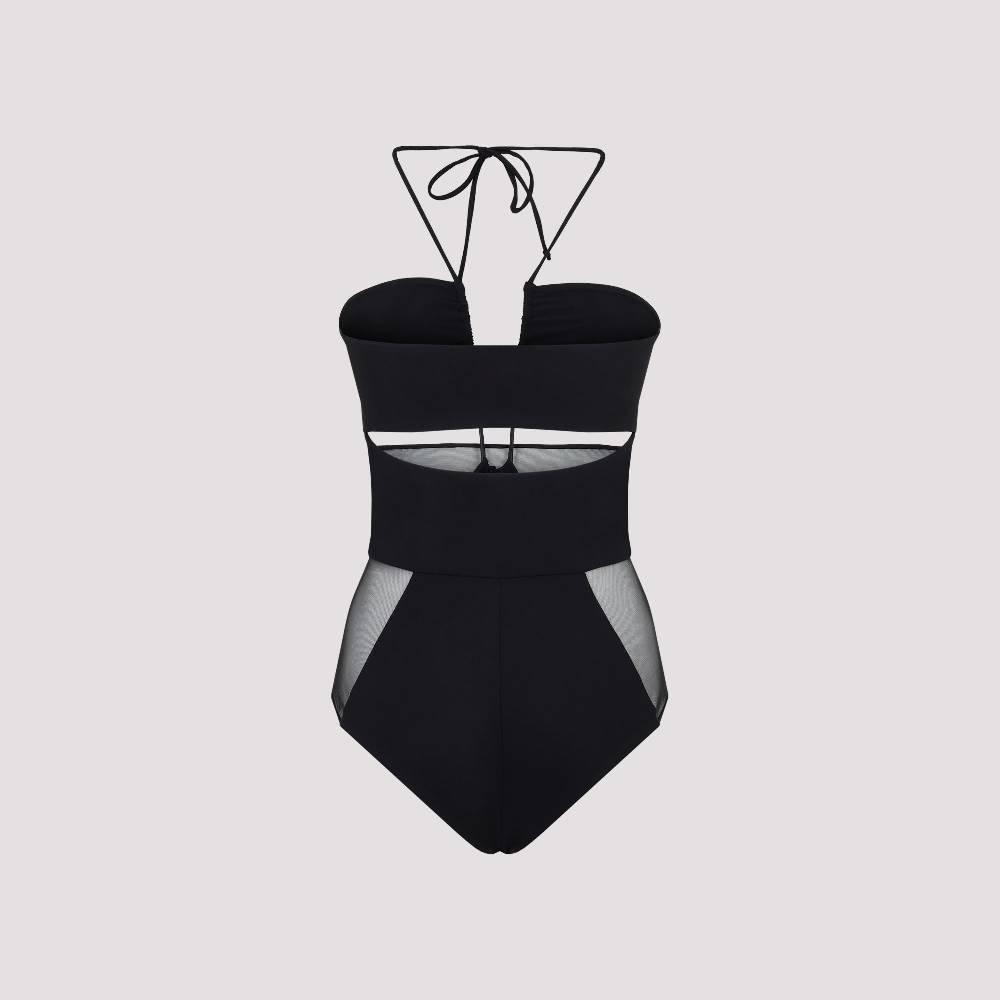 NENSI DOJAKA  Costume Intero Nero con Tagli Nensi Dojaka Fino Al -60%