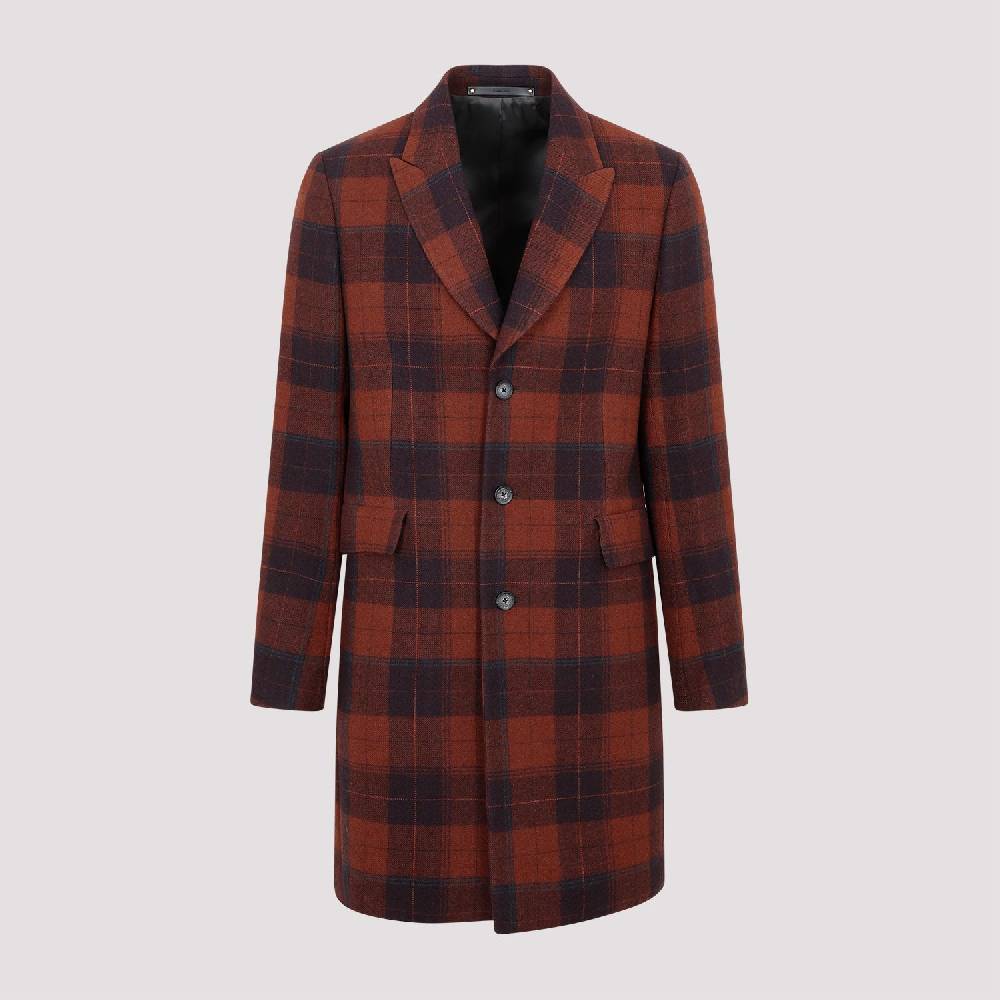 PAUL SMITH  Soprabito di Lana Rosso da Uomo Paul Smith Sottocosto