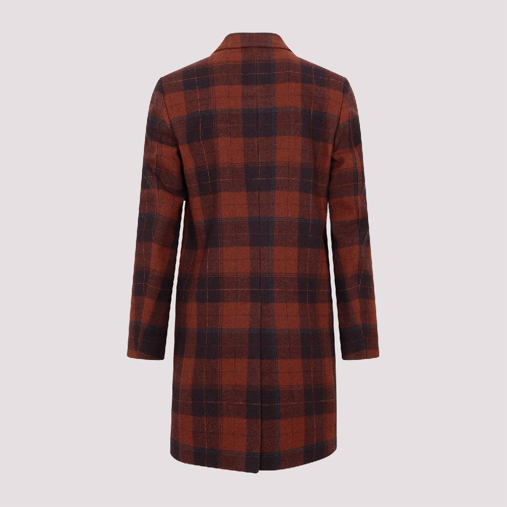 PAUL SMITH  Soprabito di Lana Rosso da Uomo Paul Smith Sottocosto