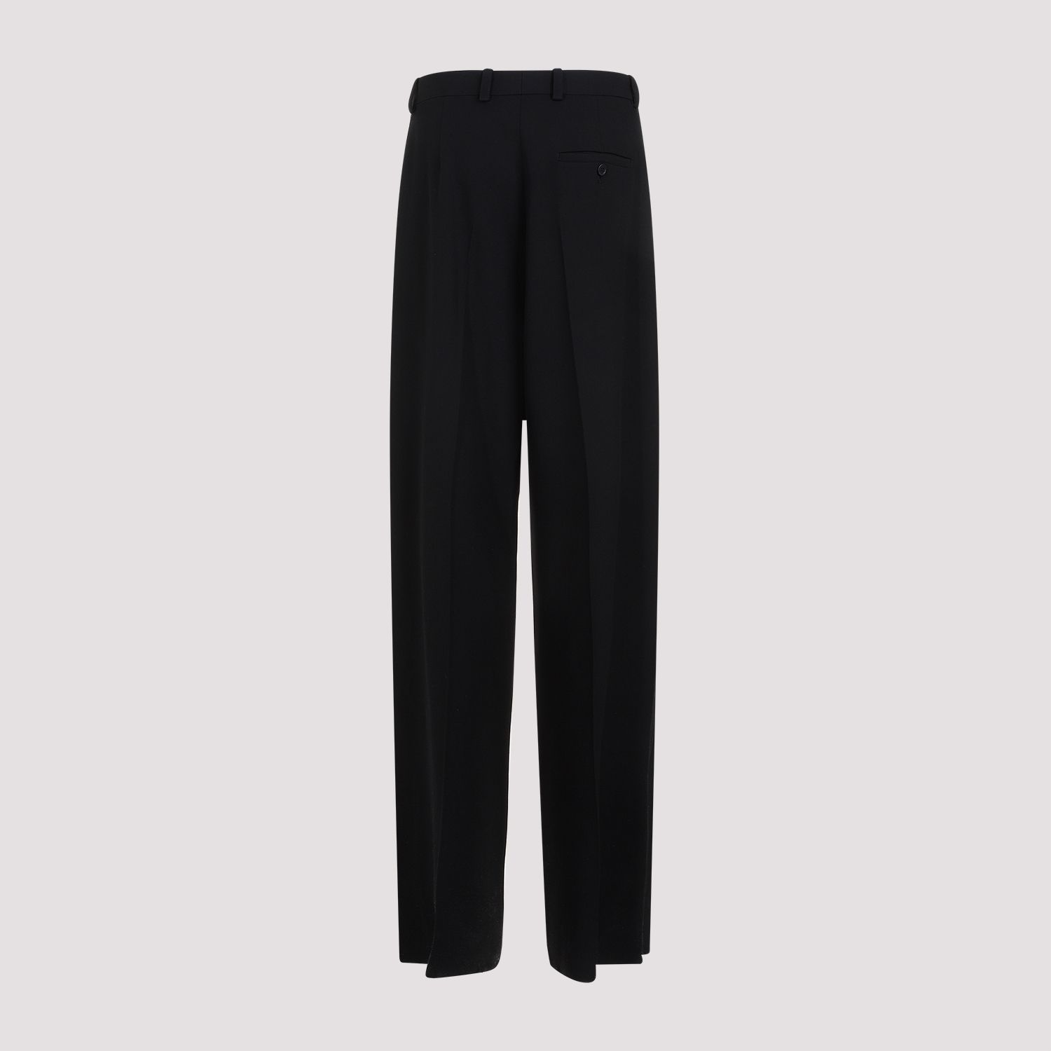 BALENCIAGA  Pantaloni di Lana Neri Balenciaga Uomo Convenienza