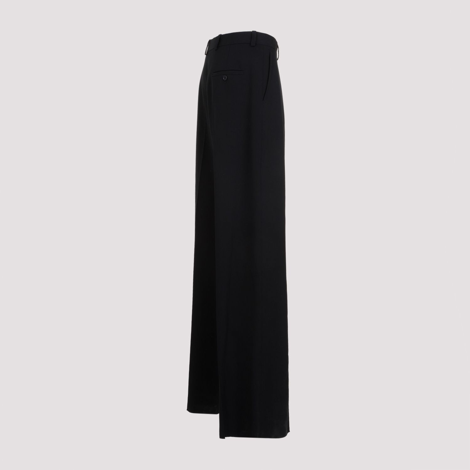 BALENCIAGA  Pantaloni di Lana Neri Balenciaga Uomo Convenienza