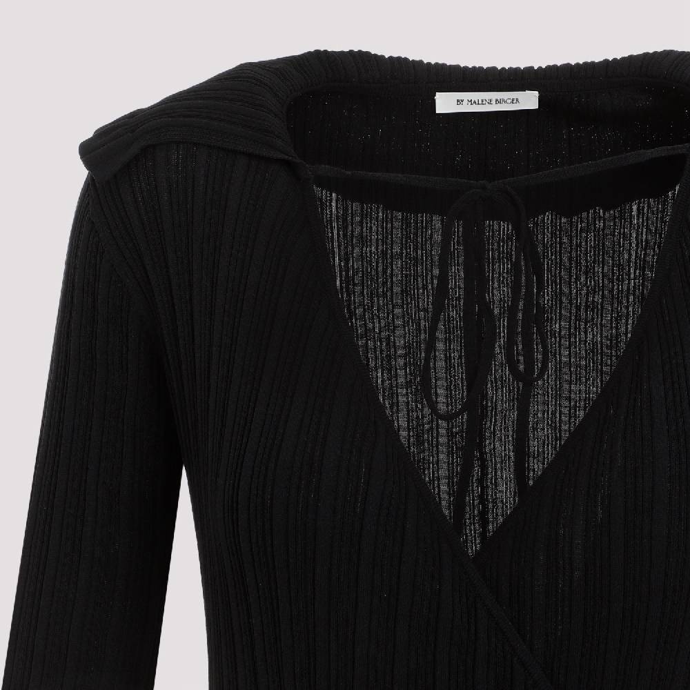 BY MALENE BIRGER  Abito Nero in Cotone Gianina di By Malene Birger Vendite Flash