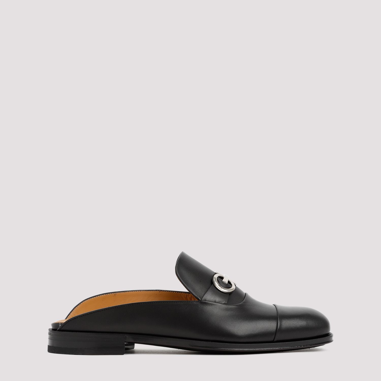 SALVATORE FERRAGAMO  Stivaletti Neri in Vitello Salvatore Ferragamo Uomo Promozione Limitata