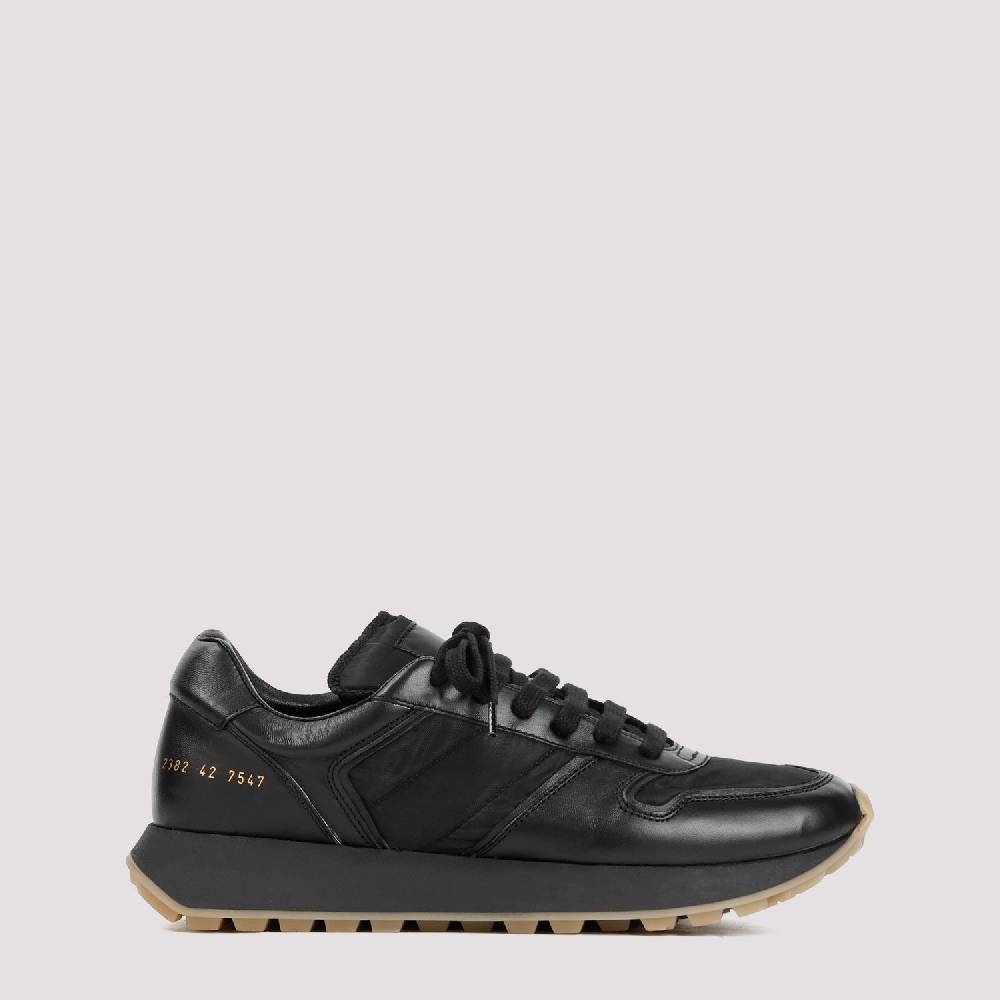 COMMON PROJECTS  Sneakers Uomo COMMON PROJECTS Pelle Nera Modello Track Convenienza