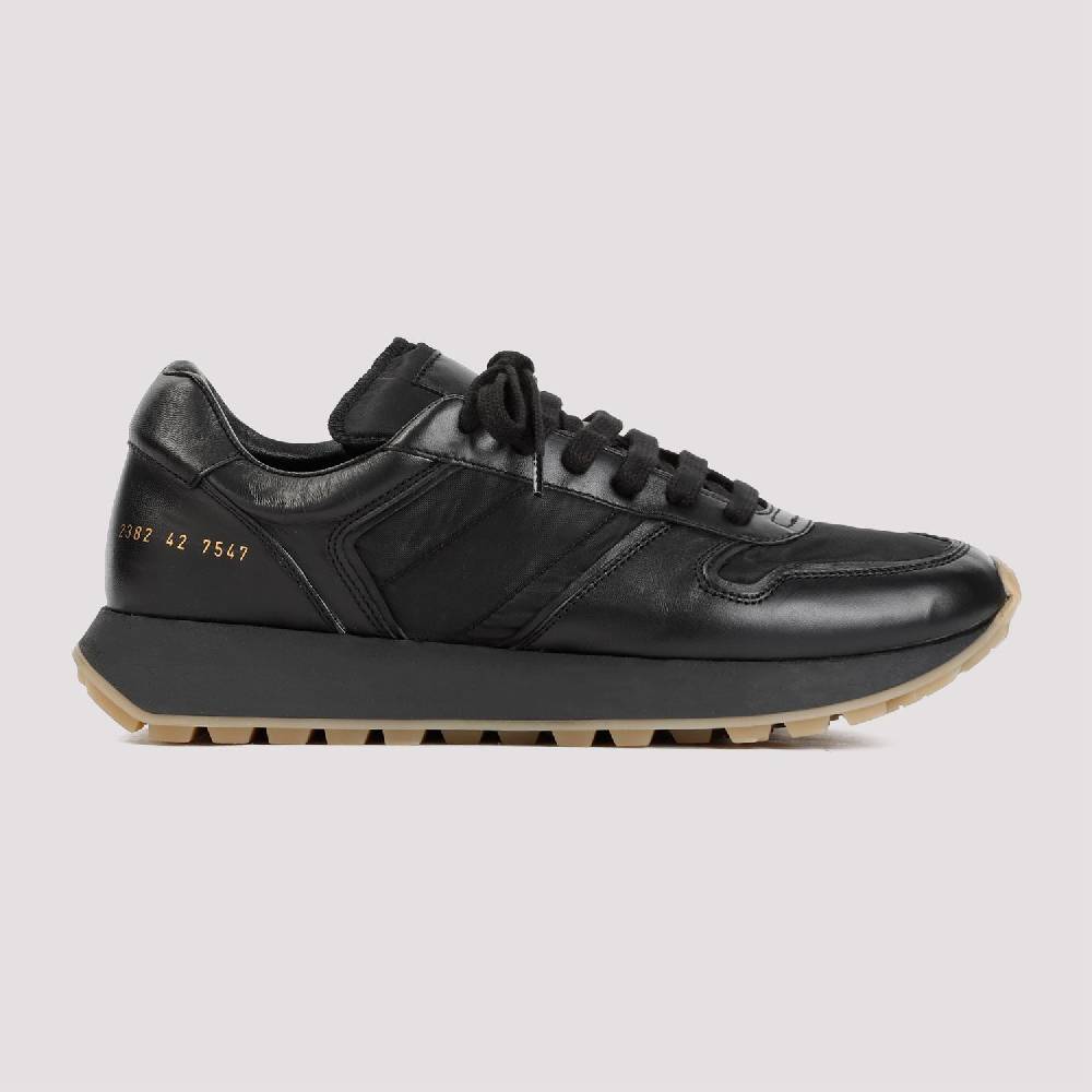 COMMON PROJECTS  Sneakers Uomo COMMON PROJECTS Pelle Nera Modello Track Convenienza