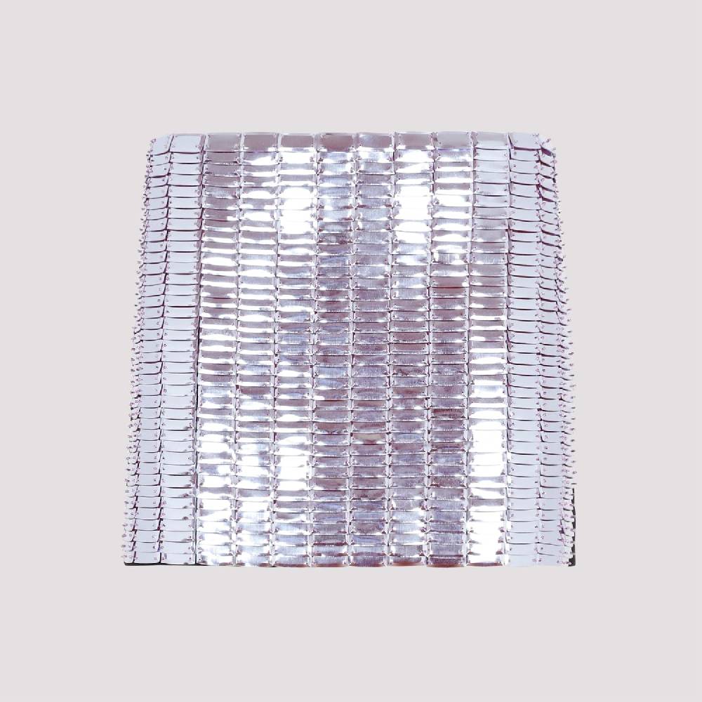 ATTICO  Minigonna Attico con Paillettes Rosa & Viola 2025