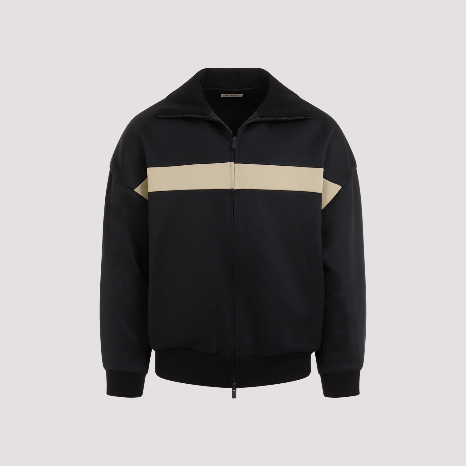 FEAR OF GOD  Giacca Uomo Fear of God Nera in Nylon con Striscia Acquista Ora