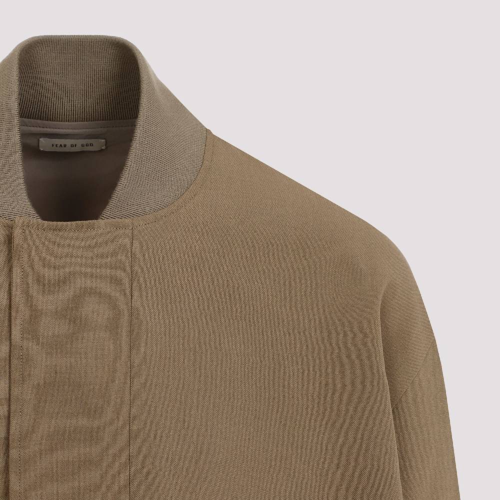FEAR OF GOD  Bomber Uomo Lana Marrone Fear of God Prezzo Ridotto
