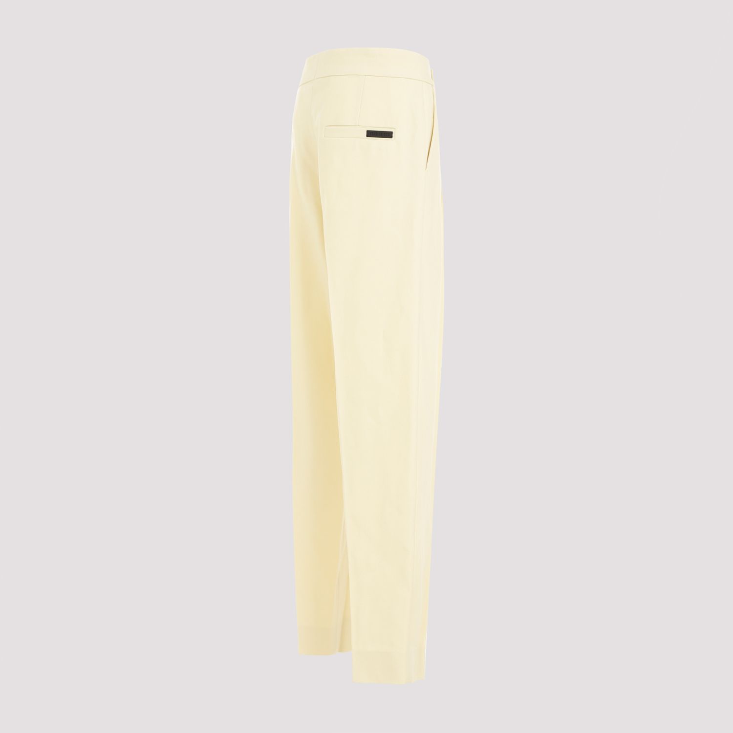 FEAR OF GOD  Pantaloni Plissettati in Lana Crema Fear of God Offerte speciali