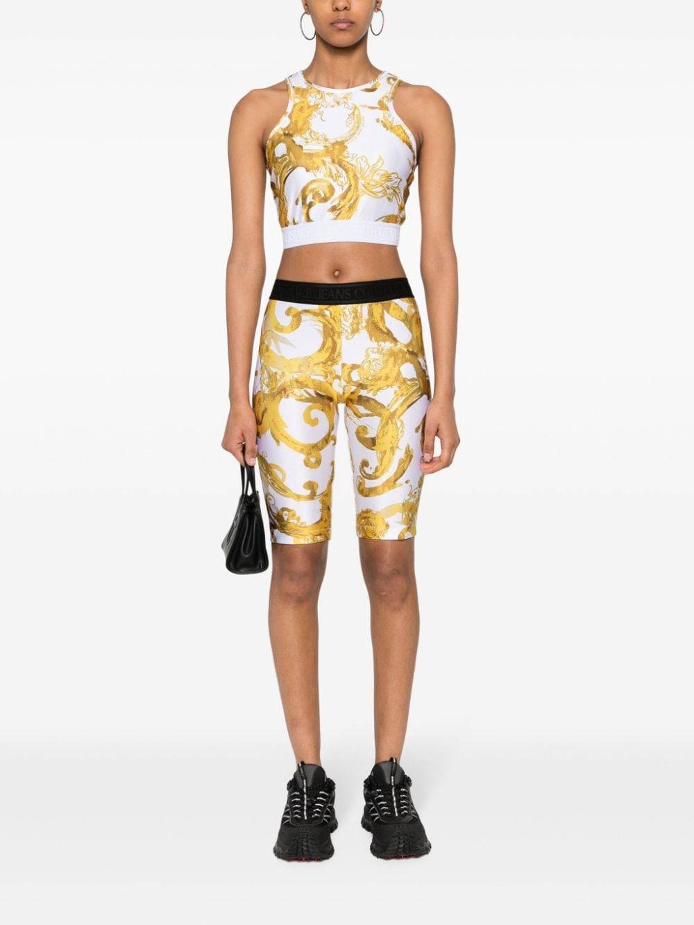 VERSACE JEANS COUTURE  Top Bianco Versace Jeans Couture per Donne Offerta