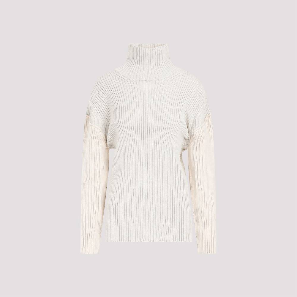 THE ROW  Maglia Costina in Cotone e Cashmere The Row - Nudo Saldi Di Fabbrica