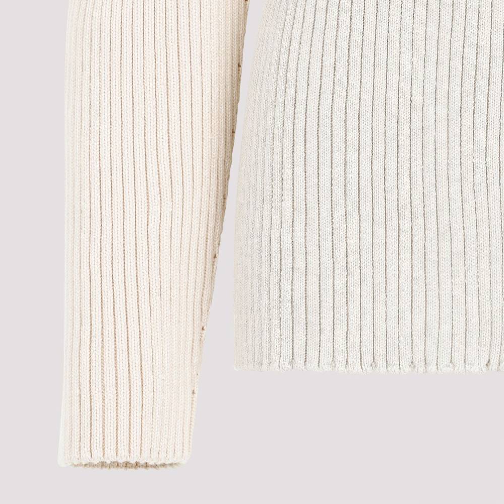 THE ROW  Maglia Costina in Cotone e Cashmere The Row - Nudo Saldi Di Fabbrica