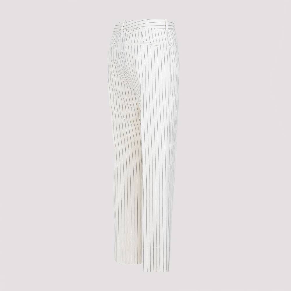 TOM FORD  Pantaloni a Righe con Vita Alta TOM FORD - Tonalità Nude & Neutre Italia