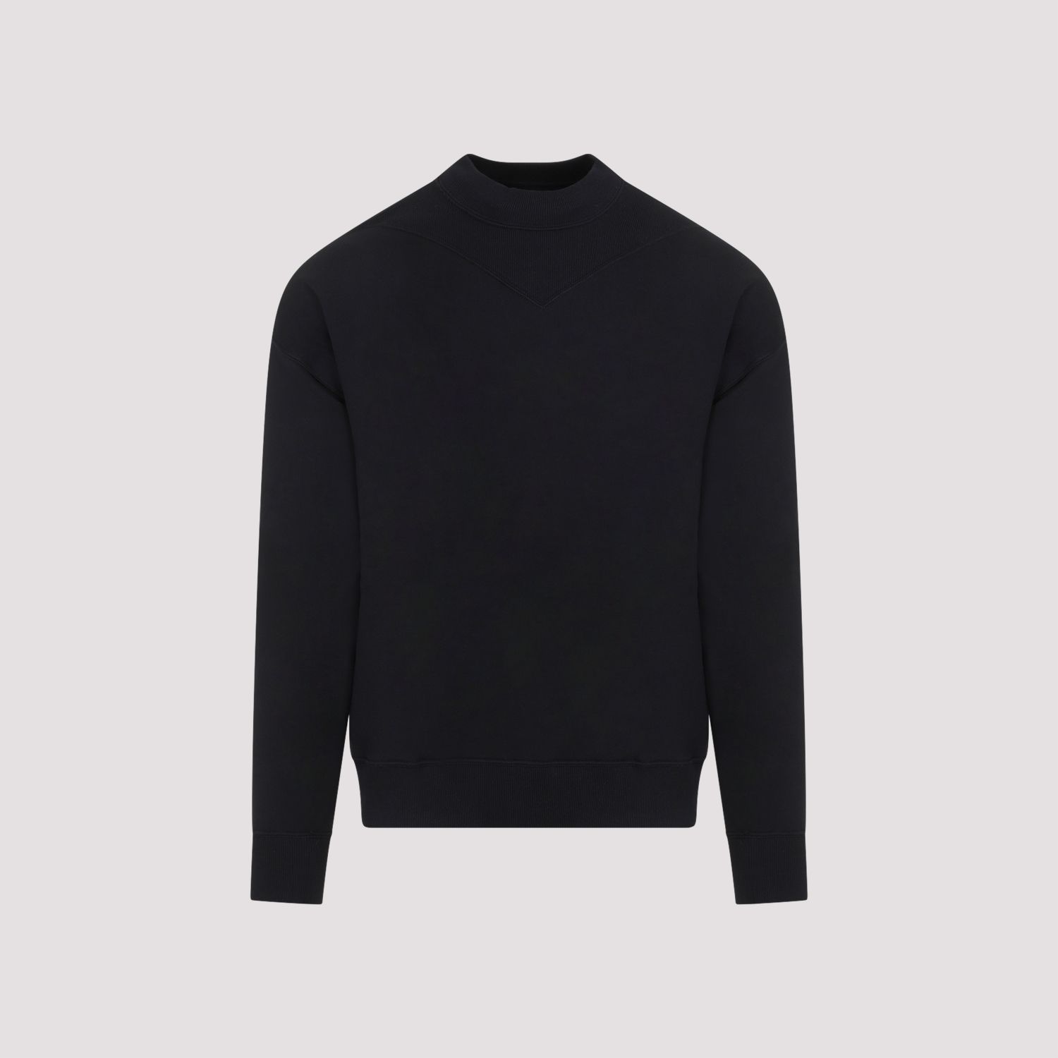 JIL SANDER  Felpa di Cotone Nera Uomo JIL SANDER Promozione