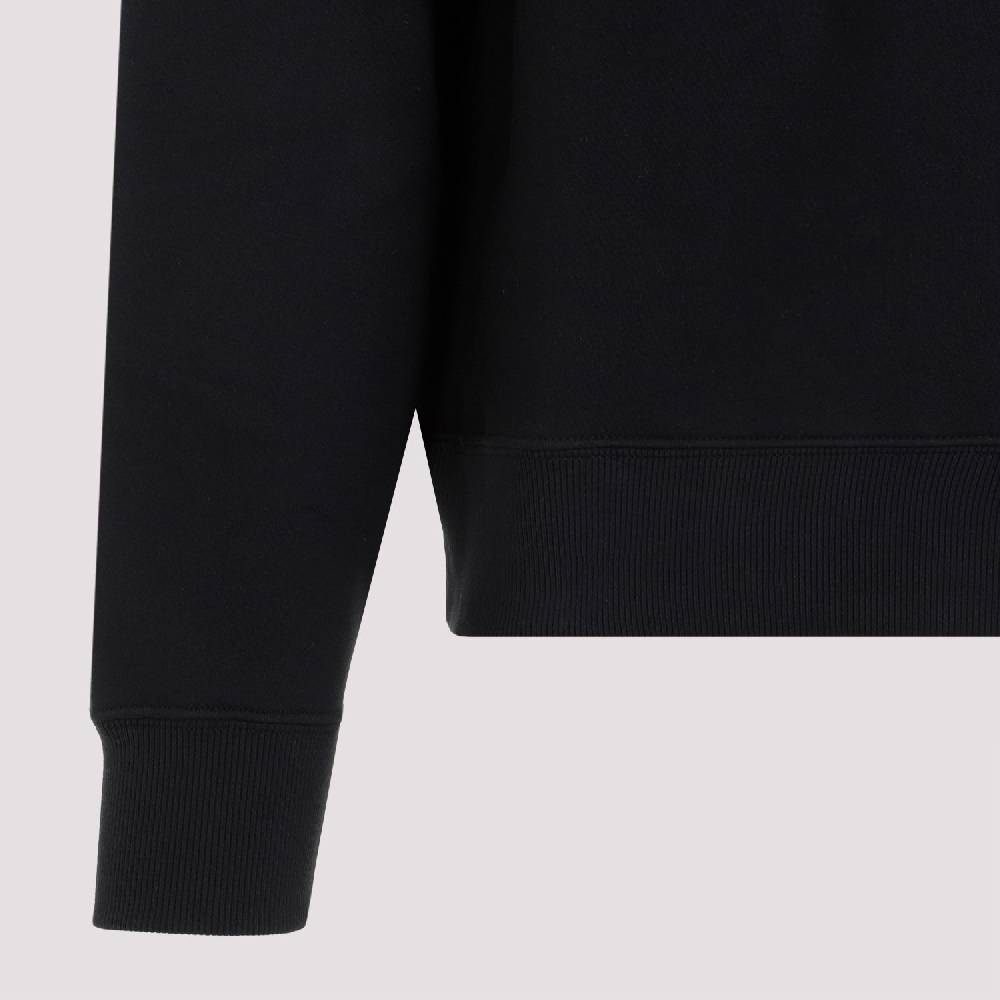 JIL SANDER  Felpa di Cotone Nera Uomo JIL SANDER Promozione