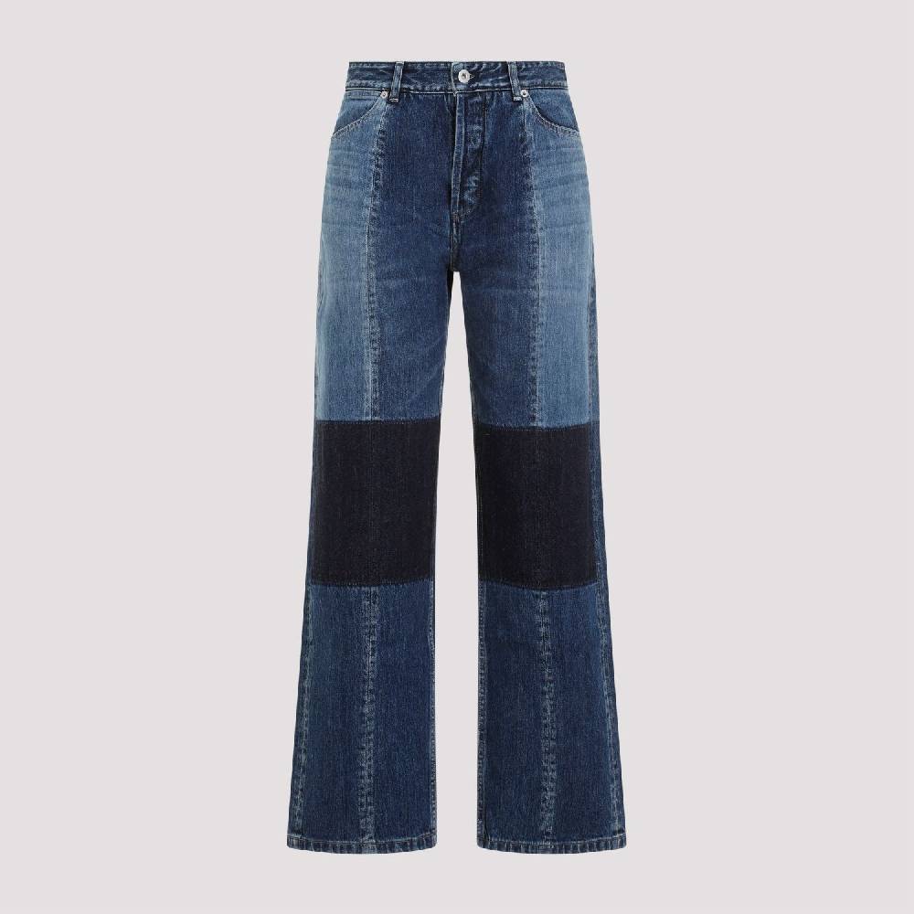 JIL SANDER  Jeans Rilassati Cotone Blu Cobalto Jil Sander - Donna Spedizione Gratuita