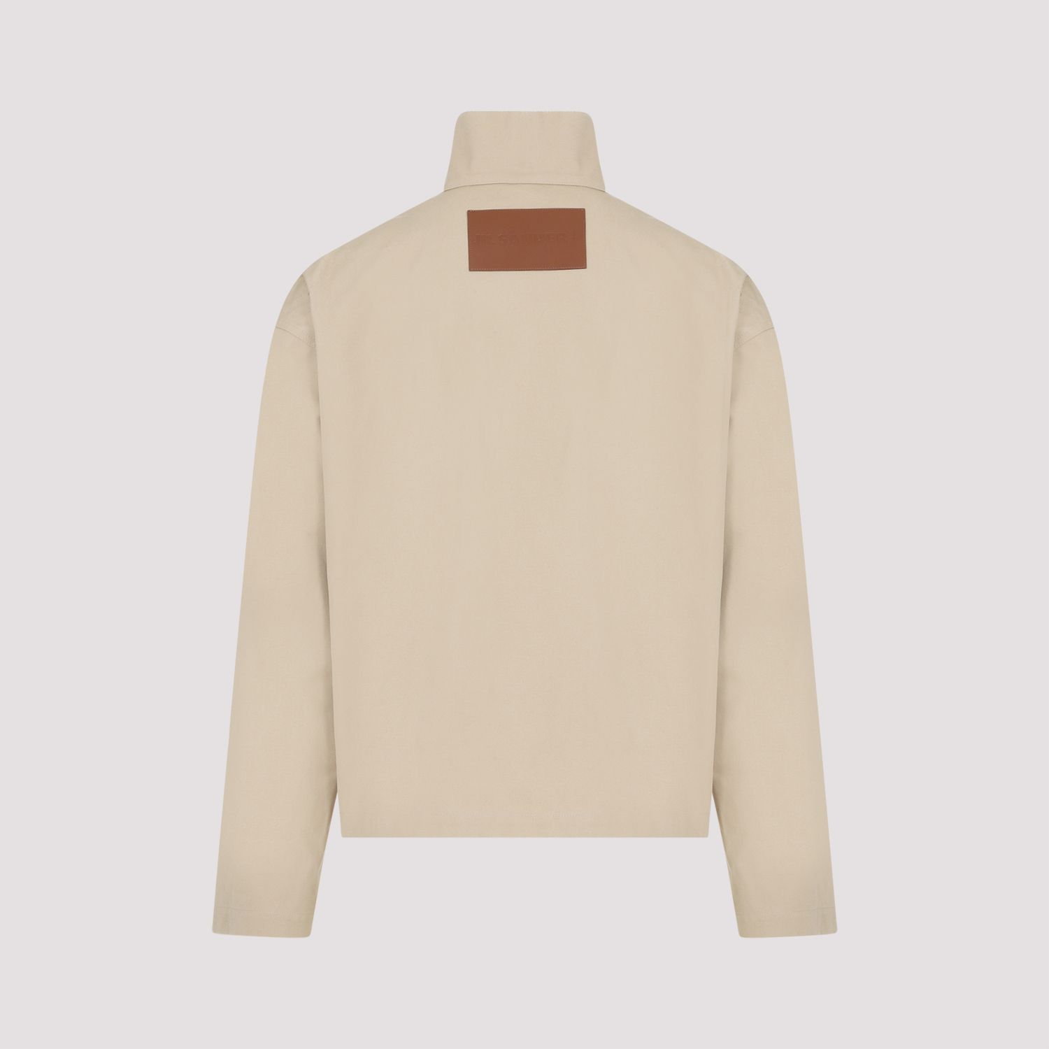 JIL SANDER  Giacca da Uomo in Cotone Biologico Grigio Jil Sander Soddisfazione Garantita