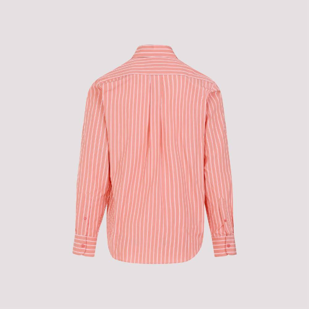 MARTINE ROSE  Camicia a Righe Giallo & Arancio in Cotone per Uomo di Martine Rose Acquista Ora