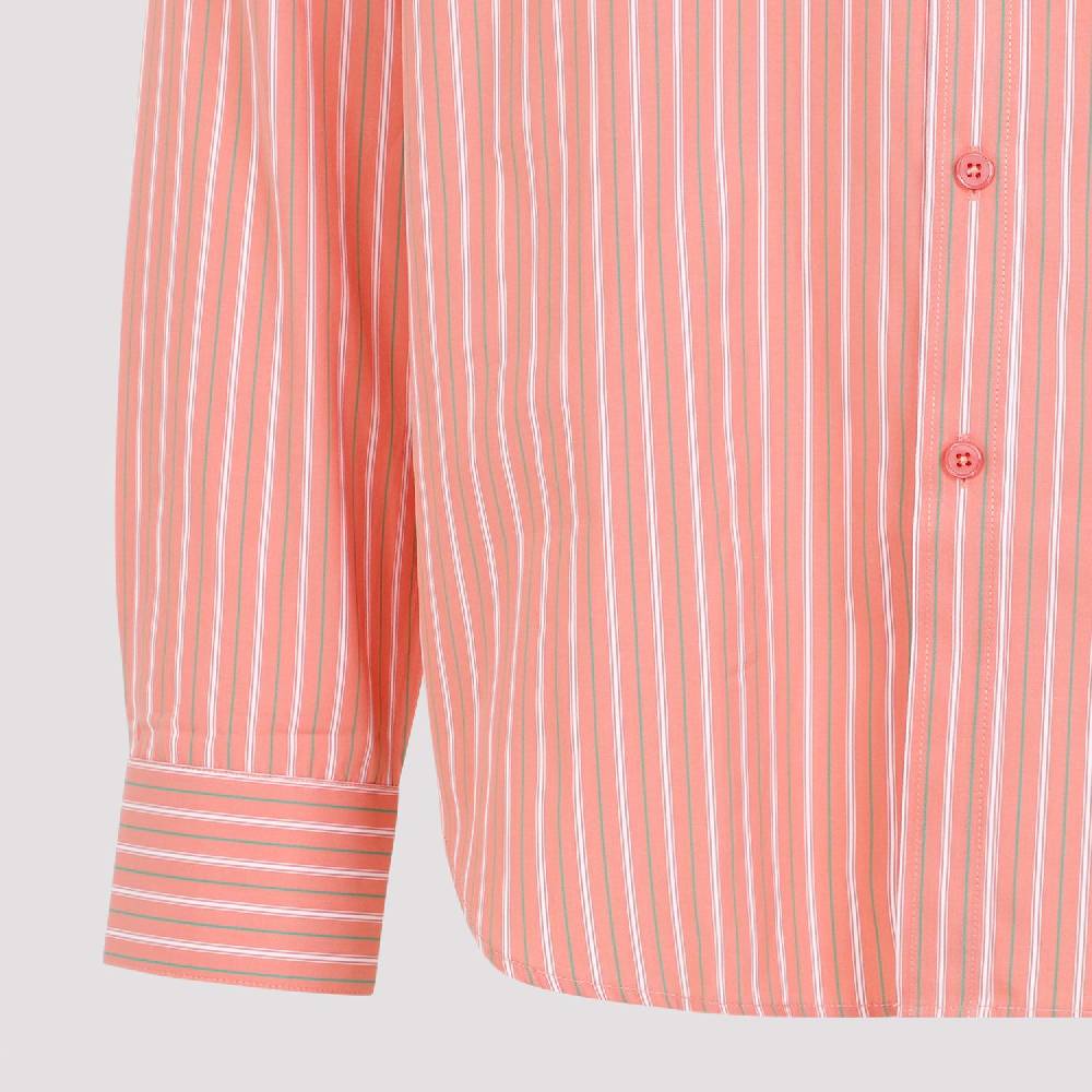 MARTINE ROSE  Camicia a Righe Giallo & Arancio in Cotone per Uomo di Martine Rose Acquista Ora
