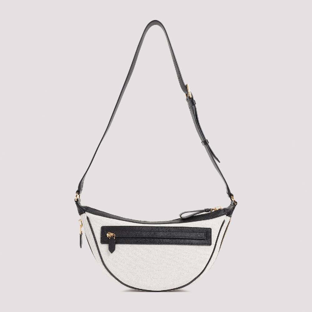TOM FORD  Borsa Tracolla Nera in Tela Tom Ford Consegna Veloce