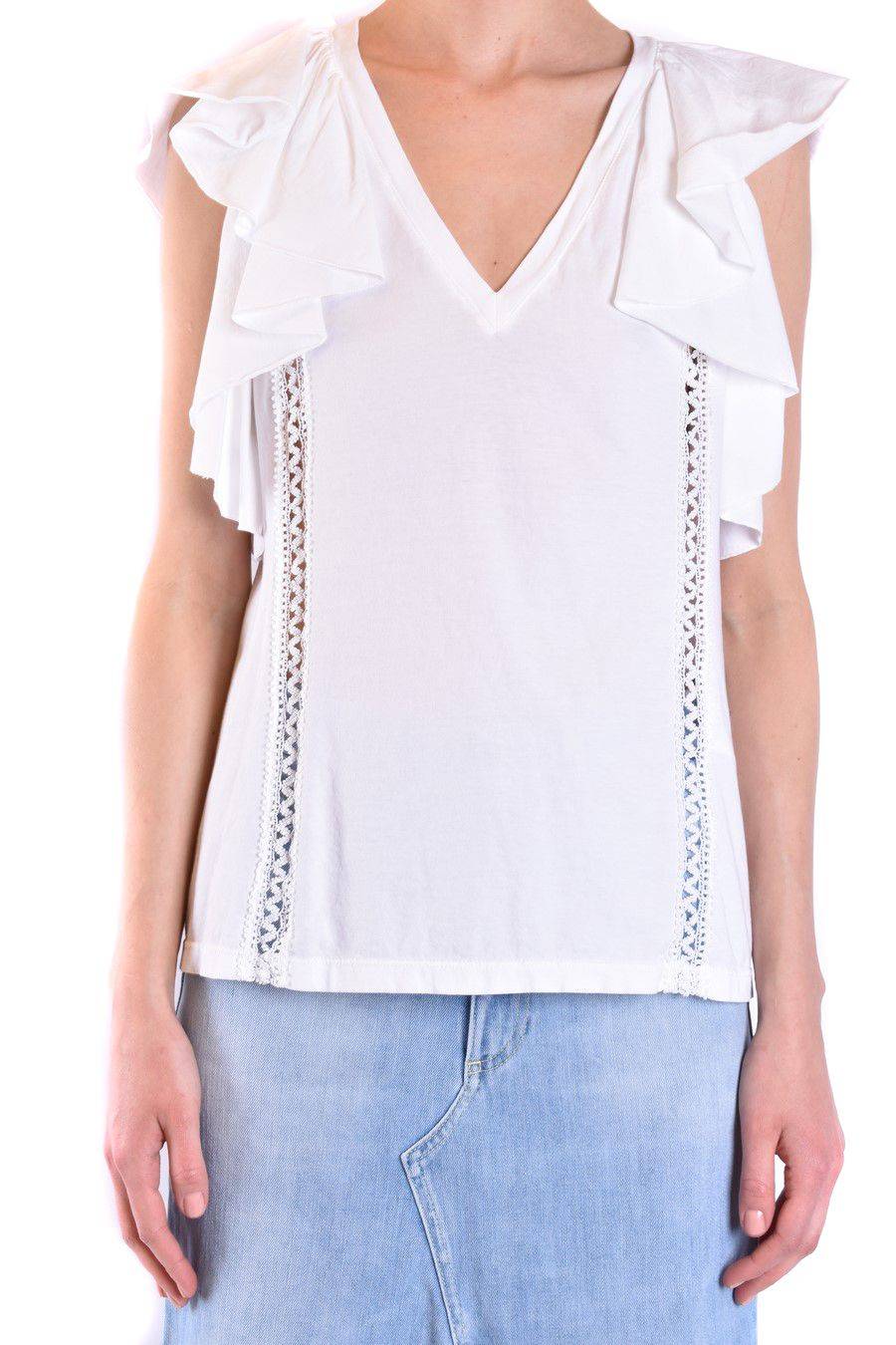 DONDUP  Top Bianco in Cotone DONDUP per Donne Presa