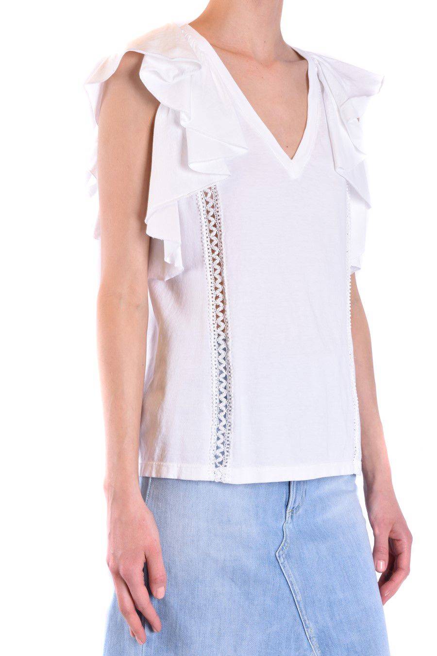 DONDUP  Top Bianco in Cotone DONDUP per Donne Presa